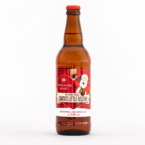 Yorkshire Heart Santas Little Belcha Bottled Beer