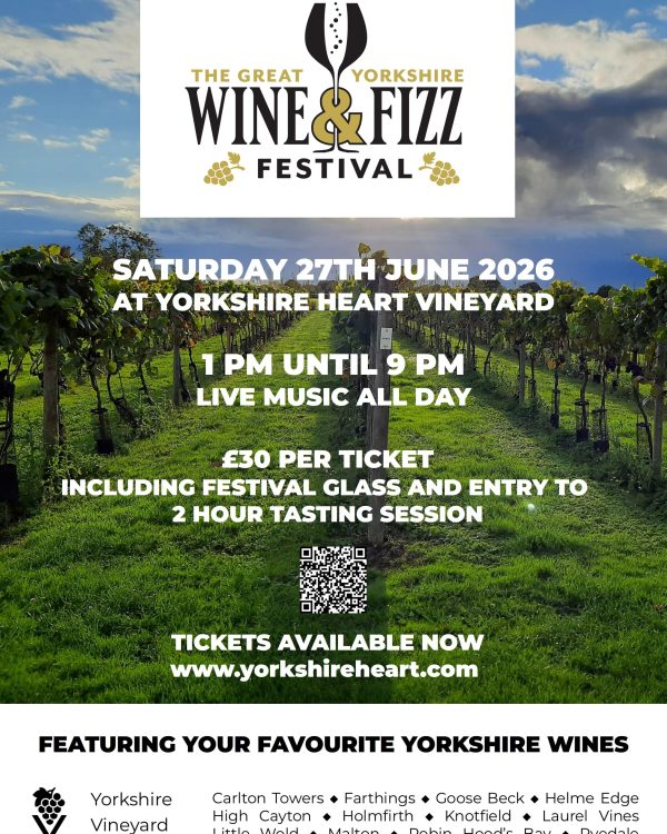 Great Yorkshire Wine & Fizz Festival 2026.