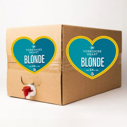 Yorkshire Heart Blonde Beer In A Box