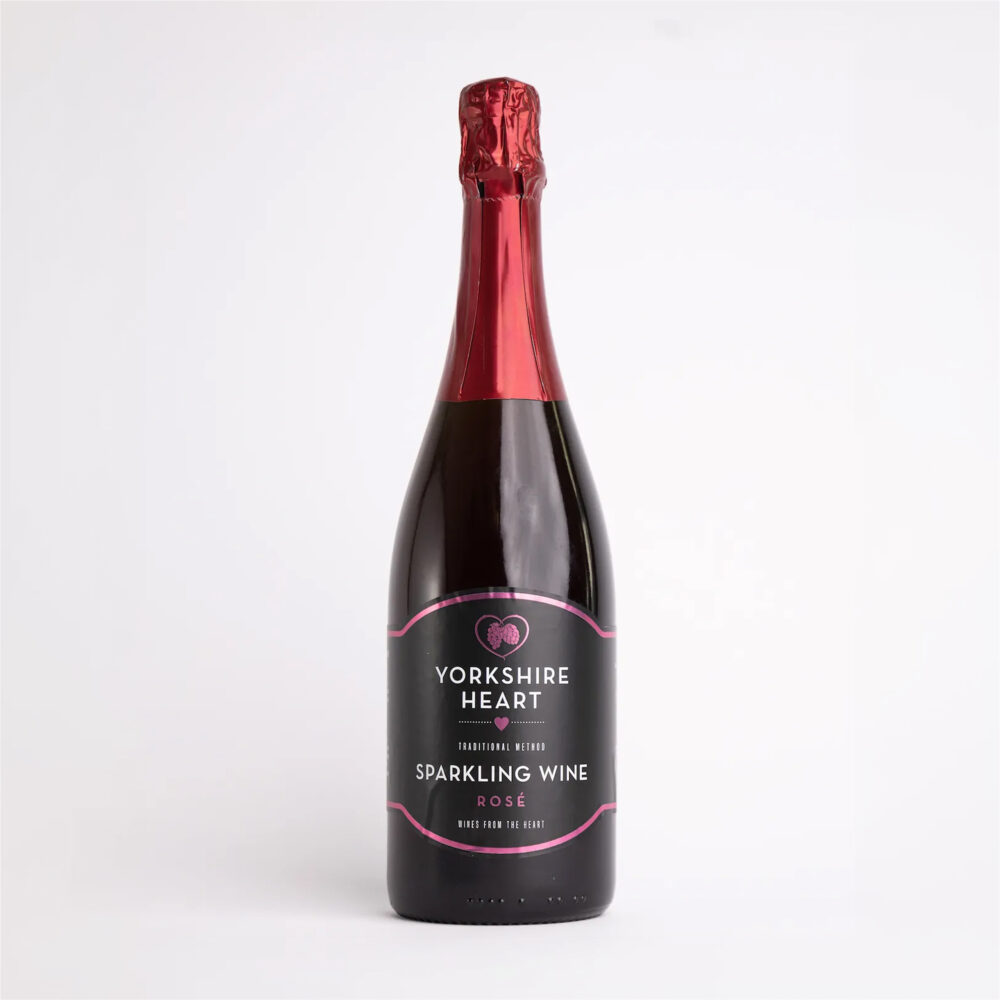 Yorkshire Heart Sparkling Rose