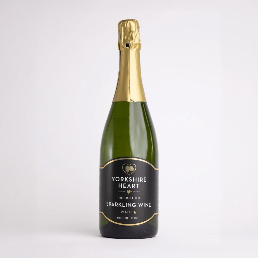 Yorkshire Heart Sparkling White Wine