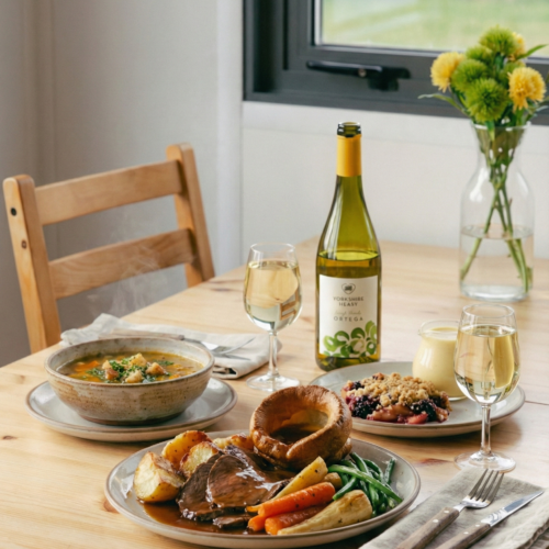 Evening meal with Yorkshire Heart