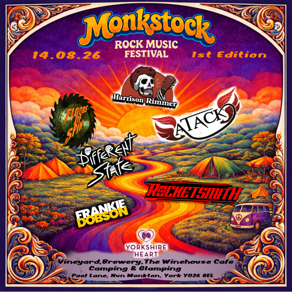 Monkstock Rock Music Festival Poster
