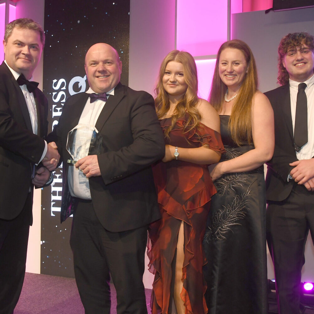 The Yorkshire Heart team at the York Press business awards