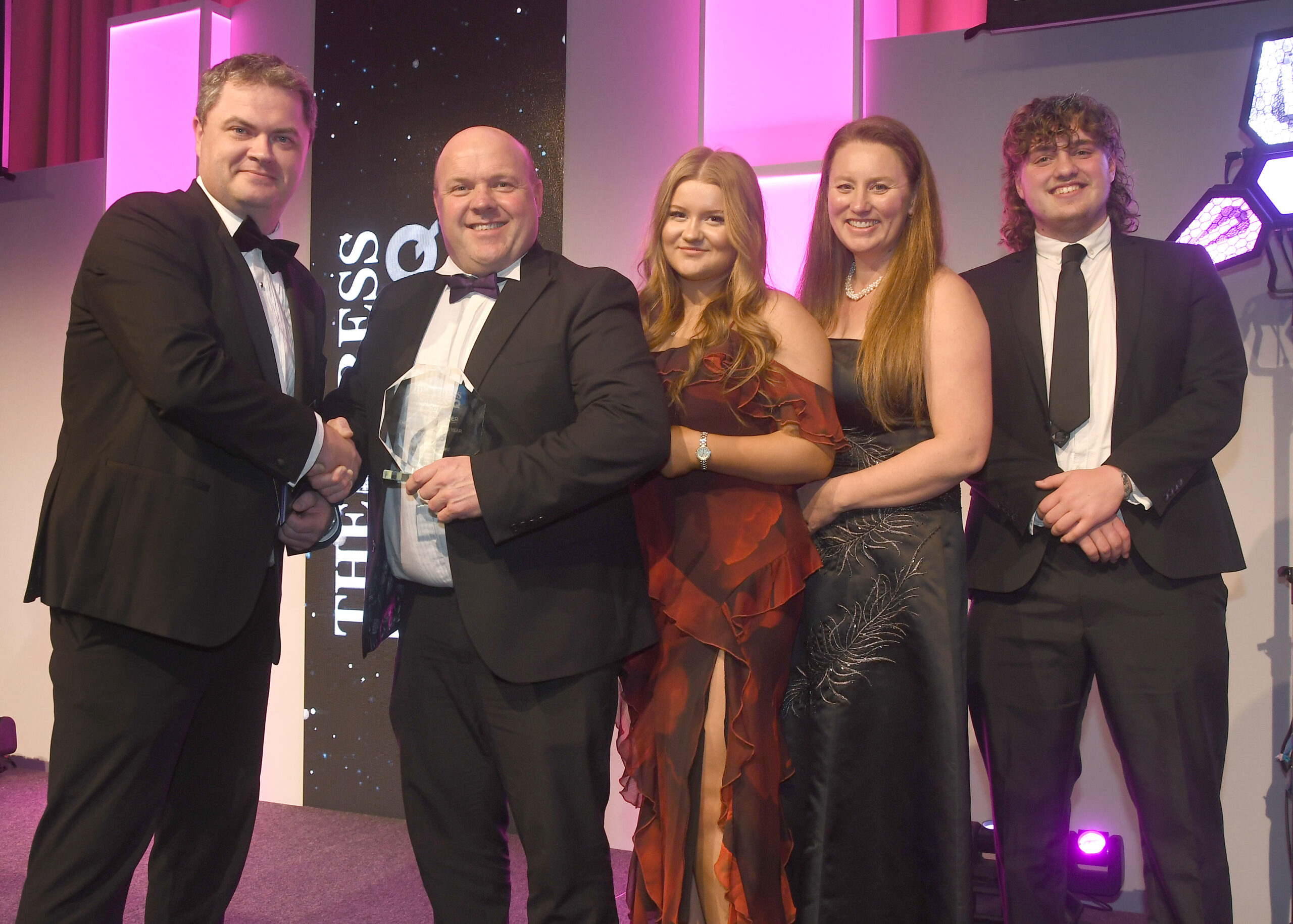 The Yorkshire Heart team at the York Press business awards