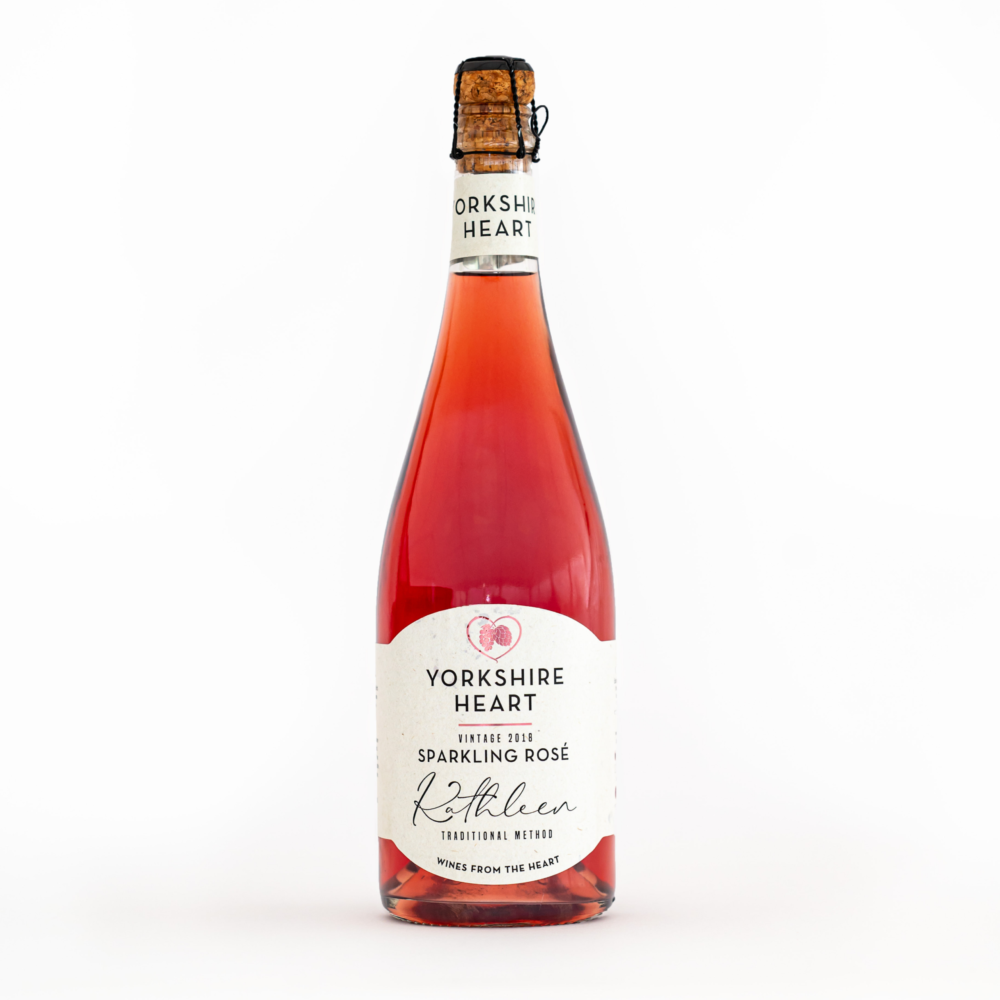 Yorkshire Heart- Kathleen Sparkling Rose Wine