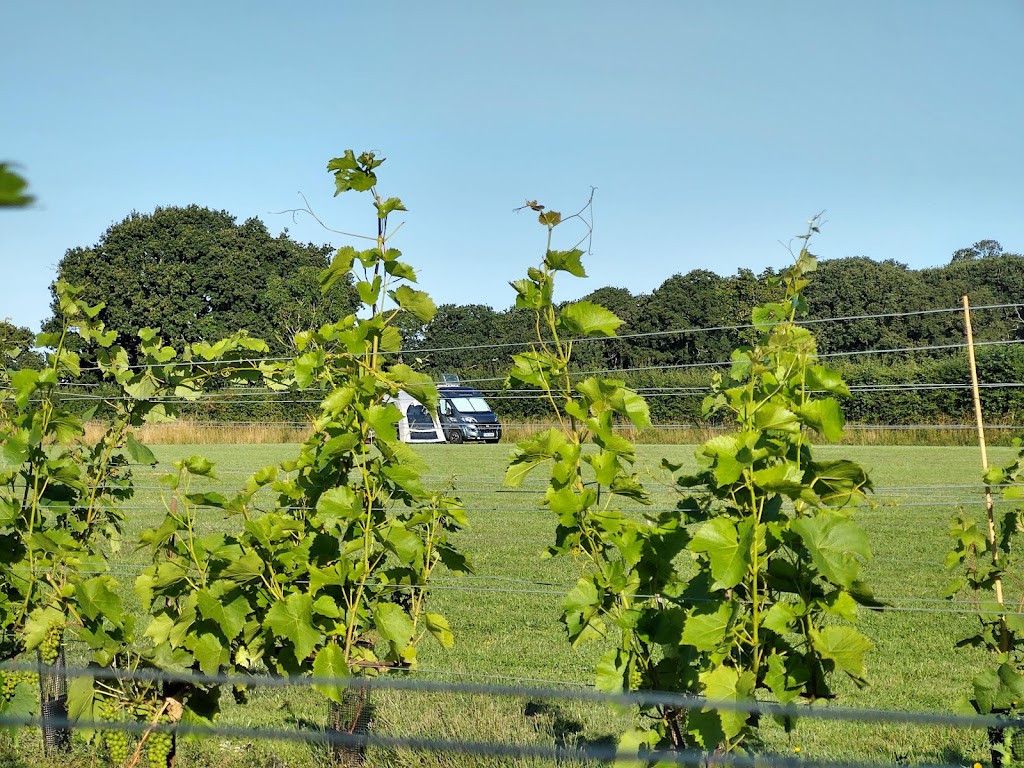 motorhome at Yorkshire Heart