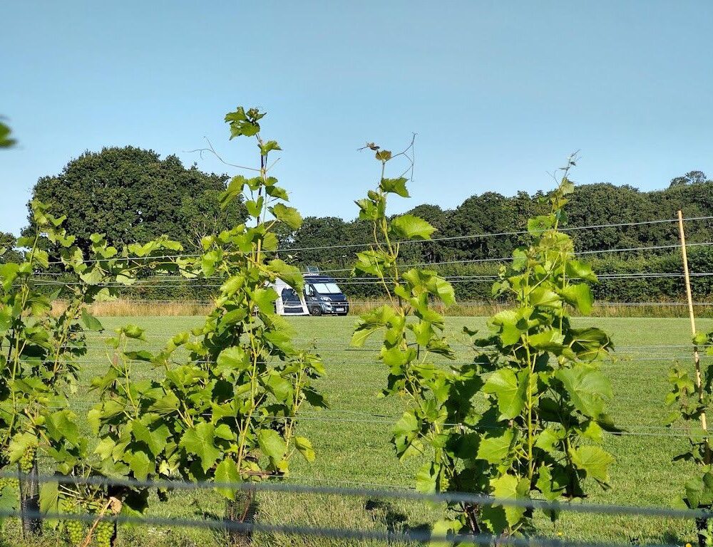 motorhome at Yorkshire Heart