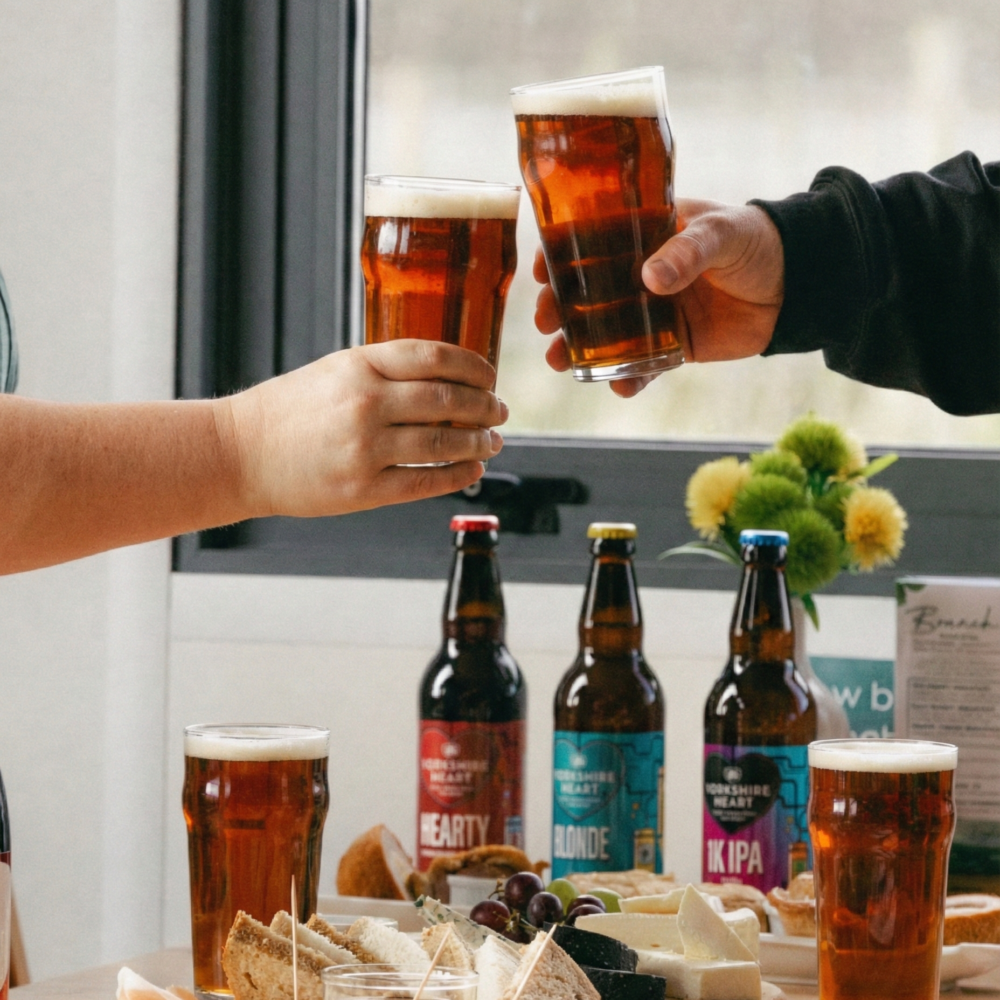 yorkshire heart beers and food