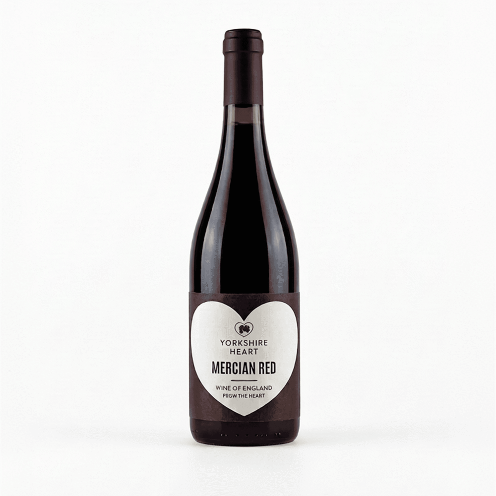 Yorkshire Heart- Mercian Red Wine